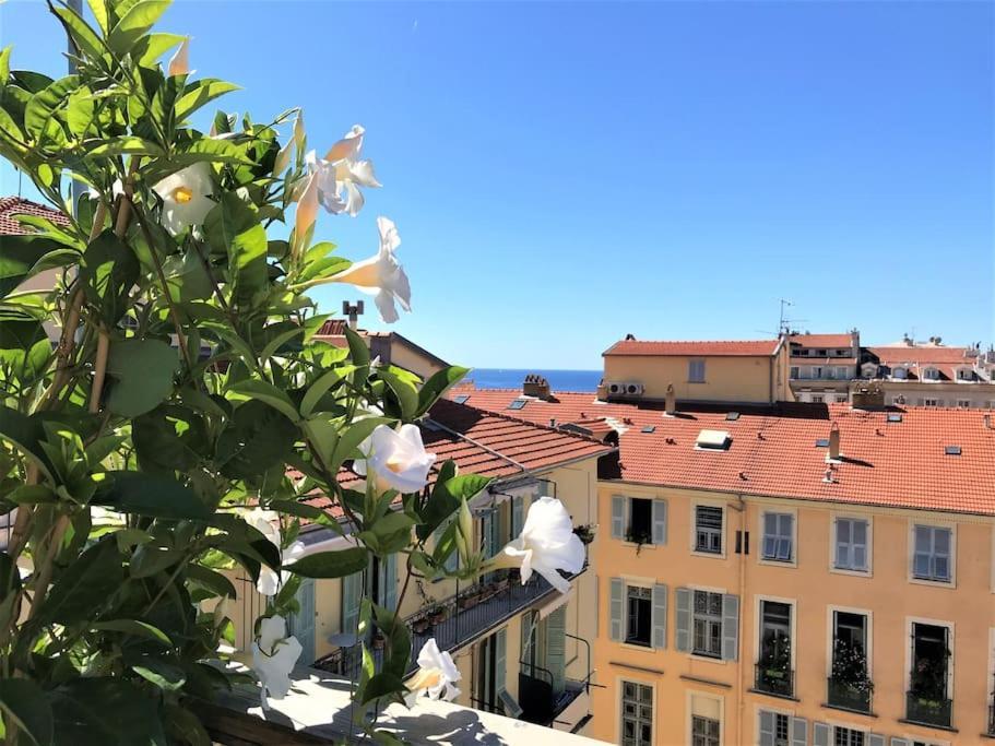 #9 Opera'S Duplex Panoramic Sea View Terrace & Ac 1Min To Beach Ницца Экстерьер фото