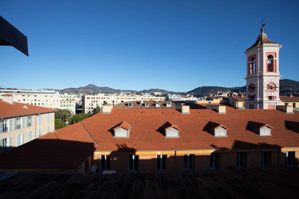 #9 Opera'S Duplex Panoramic Sea View Terrace & Ac 1Min To Beach Ницца Экстерьер фото
